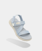 Sandal F6S quai hậu xoay màu xanh trời 1